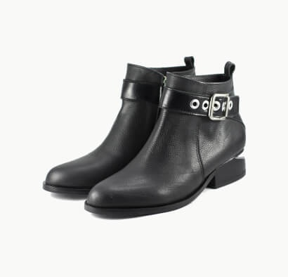 Leather Heels Shoe