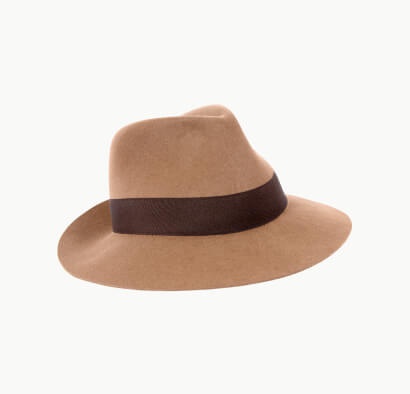 Classic Tan Felt Hat