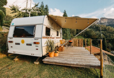 Camper Trailer, New York