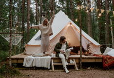 Forest Tent Camping, South Africa